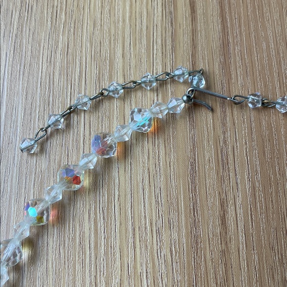 Aurora Borealis Vintage Choker Necklace - Picture 3 of 4